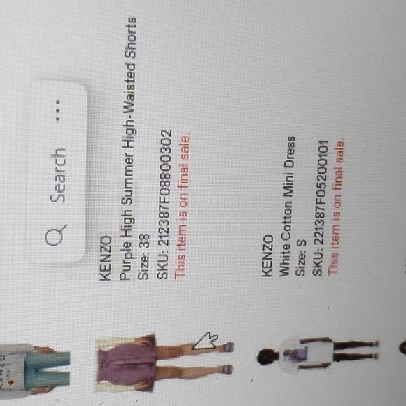 Kenzo women's high waisted shorts - Picture 4 of 4